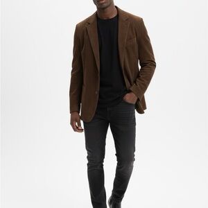 Marquis of London Dark Brown Suede Jacket